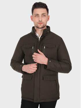 Evenemen Evenemen Kurtka przejściowa ALVAR Brązowy Slim Fit
