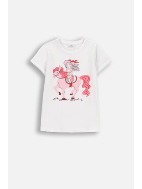 Coccodrillo Coccodrillo T-Shirt WC6143204GGK-001 Biały Regular Fit