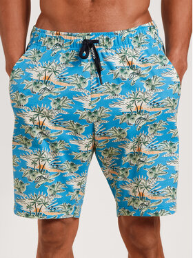 Calida Calida Šortky z materiálu 27869 Modrá Regular Fit