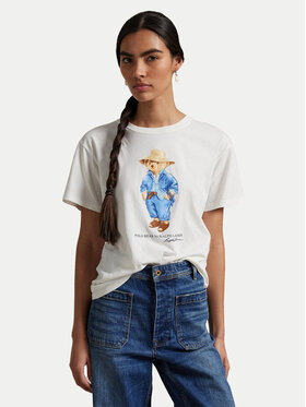 Polo Ralph Lauren Polo Ralph Lauren T-Shirt 211959104 Λευκό Regular Fit
