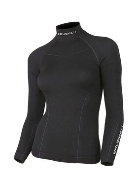Brubeck Brubeck Bielizna termoaktywna górna Wool Merino LS11930 Czarny