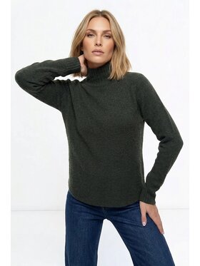 FIGL FIGL Sweter M1290 Zielony Regular Fit