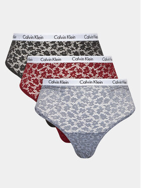 Calvin Klein Underwear Calvin Klein Underwear Set od 3 para klasičnih gaćica 000QD3975E Šarena
