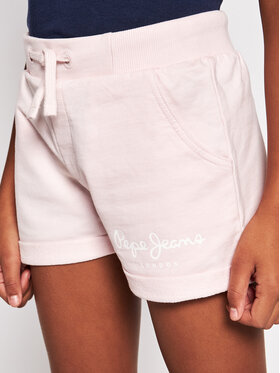 Pepe Jeans Pepe Jeans Szorty sportowe Rosemary PG800731 Różowy Regular Fit