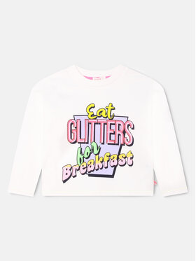 Billieblush Billieblush Bluse U15B90 Écru Regular Fit
