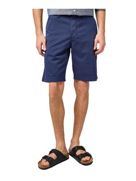 Wrangler Wrangler Pantaloncini di tessuto 112362348 Blu scuro Regular Fit