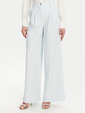 Guess Guess Pantaloni palazzo W5GB02 WH9Y2 Albastru celest Wide Leg