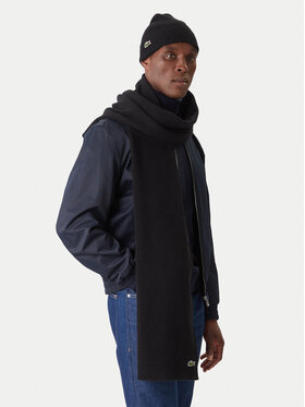 Lacoste Lacoste Set Schal und Mütze RB5385 Schwarz