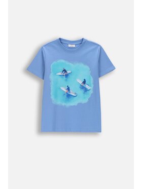 Coccodrillo Coccodrillo T-Shirt WC6143214VBB-014 Niebieski Regular Fit