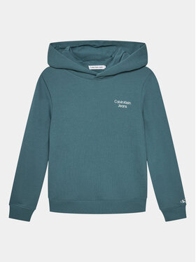 Calvin Klein Jeans Calvin Klein Jeans Суитшърт Stack Logo IB0IB01293 Син Regular Fit