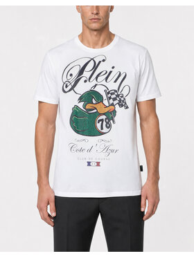 PHILIPP PLEIN PHILIPP PLEIN Tričko 31671 Biela Regular Fit