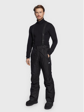 4F 4F Kurtka narciarska H4Z22-KUMN003 Czerwony Regular Fit