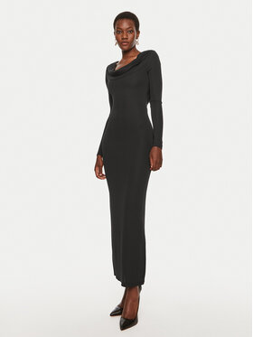 TWINSET TWINSET Õhtune kleit 242TF2150 Must Slim Fit