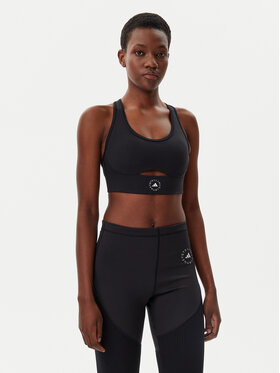 adidas by Stella McCartney adidas by Stella McCartney Спортивний бюстгальтер Stella McCartney TrueStrength IW6373 Чорний Slim Fit