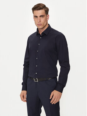 Calvin Klein Calvin Klein Marškiniai K10K113160 Tamsiai mėlyna Slim Fit