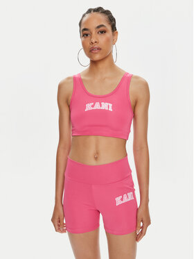 Karl Kani Karl Kani Felső Small Serif 6131305 Rózsaszín Slim Fit