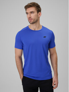 4F 4F Koszulka techniczna MULTI ACTIVE Niebieski Regular Fit
