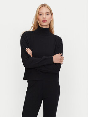 Athlecia Athlecia Ζιβάγκο Dava W Knitted High Neck EA243358 Μαύρο Regular Fit