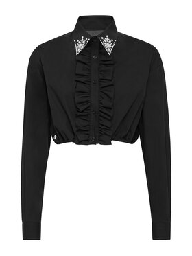 PHILIPP PLEIN PHILIPP PLEIN Košile 2847 Černá Fitted Fit