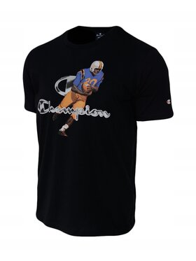 Champion Champion T-Shirt 217286 Czarny Comfortable Fit