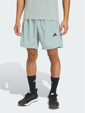 adidas adidas Szorty sportowe 158827 Zielony Regular Fit