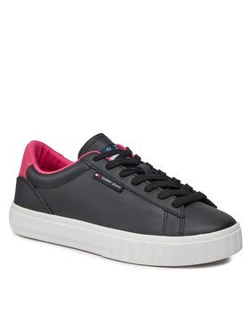 Tommy Jeans Superge Tjw Cupsole Sneaker Ess EN0EN02508 Črna