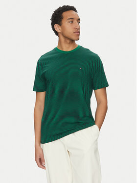 Tommy Hilfiger Tommy Hilfiger Póló Ess Seasonal MW0MW39995 Zöld Regular Fit