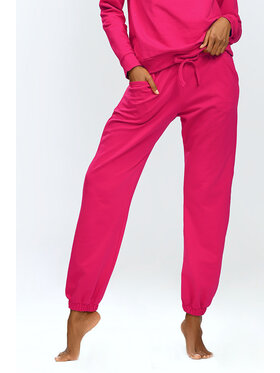 DKaren Sport DKaren Sport Spodnie dresowe Wenezja Czerwony Slim Fit