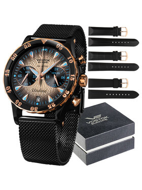 Vostok Europe Vostok Europe Zegarek VK64-515E627B1 Czarny