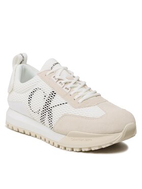 Calvin Klein Jeans Calvin Klein Jeans Сникърси Toothy Runner Mesh YM0YM00685 Бял