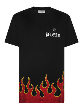 PHILIPP PLEIN PHILIPP PLEIN T-Shirt 20645 Czarny Regular Fit