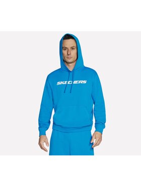 Skechers Skechers Bluza HD25-BLGR Niebieski Regular Fit