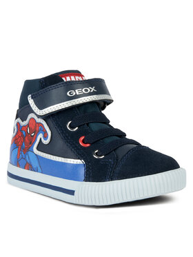 Geox Tenisice SPIDER-MAN B Kilwi Boy B36A7D 08554 C4226 M Tamnoplava