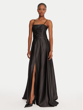 Rinascimento Rinascimento Rochie de seară CFC0020046002 Negru Slim Fit