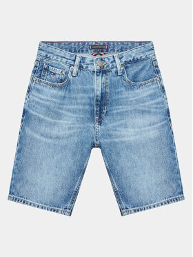 Tommy Hilfiger Tommy Hilfiger Džínsové šortky KB0KB08132 M Modrá Regular Fit