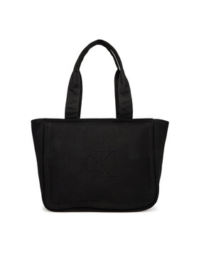 Calvin Klein Jeans Calvin Klein Jeans Kabelka Summer Canvas Tote LV04K3098G Černá
