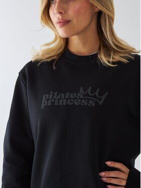BeShaped BeShaped Bluza Pilates Princess Czarny Oversize