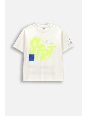 Coccodrillo Coccodrillo T-Shirt WC6143201NBJ-003 Écru Regular Fit