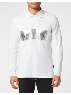 PHILIPP PLEIN PHILIPP PLEIN Polokošeľa 2037 Biela Regular Fit