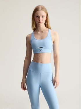 adidas by Stella McCartney adidas by Stella McCartney Biustonosz sportowy 167661 Niebieski jasny