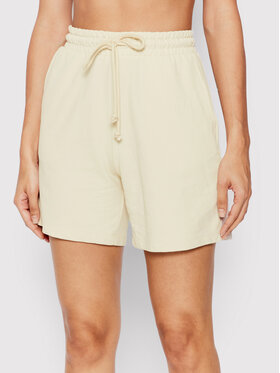 Vero Moda Vero Moda Szorty sportowe Octavia 10259463 Écru Regular Fit