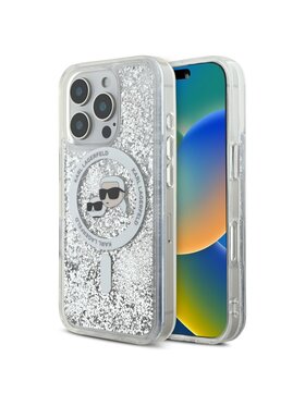 KARL LAGERFELD KARL LAGERFELD Etui na telefon Apple iPhone 16 Pro Przezroczysty