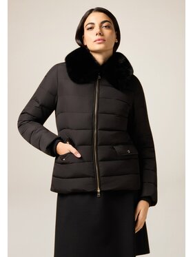 Oltre Oltre Giubbotto piumino F001R001481N033 Nero Regular Fit