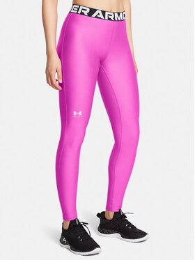Under Armour Under Armour Legginsy 1383559-572 Różowy Slim Leg