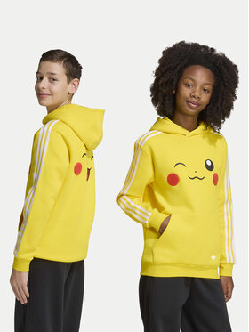 adidas adidas Sweatshirt Pokemon Loose Hoodie KS7112 Gelb Regular Fit