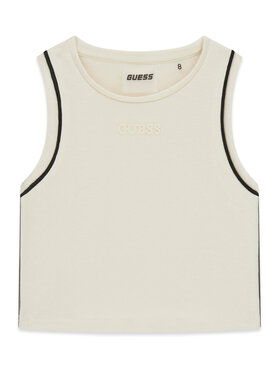 Guess Guess Top J6GI37 KF972 Biały Slim Fit