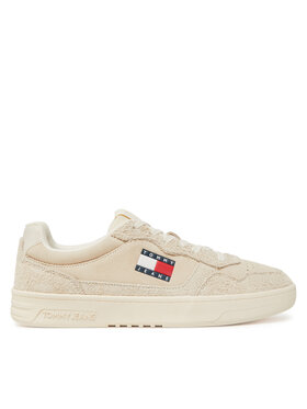 Tommy Jeans Tommy Jeans Sneakersy Tjm Cupsole Suede EM0EM01568 Écru