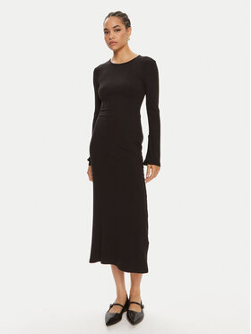 Bruuns Bazaar Bruuns Bazaar Džemper haljina Elliana BBW3979 Crna Regular Fit