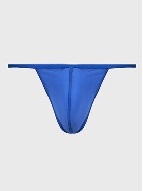 HOM HOM Perizoma Plume 359931 Blu scuro