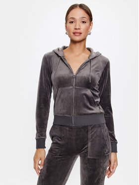 Juicy Couture Juicy Couture Pulóver Robertson Class JCAP176 Szürke Regular Fit